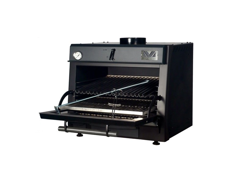 Печь на твердом топливе (хоспер) Vortmax CHO 44 LUX Black