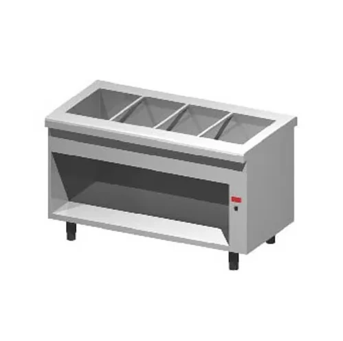 Прилавок для 1 и 2 блюд мармит Emainox 8EGB15 8045011