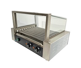 ГРИЛЬ ДЛЯ HOT DOG HURAKAN HKN-GW9MC С ЭКРАНОМ