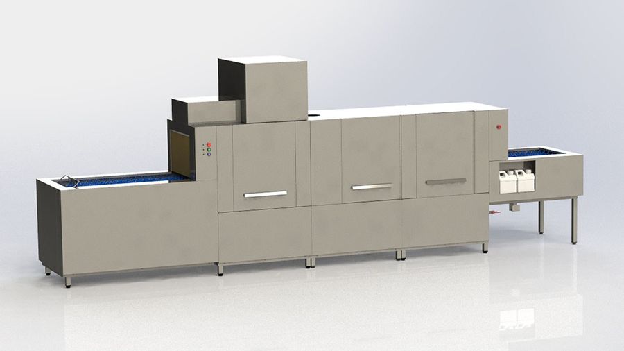 Машина посудомоечная секционная МПС-2200-Пр-С