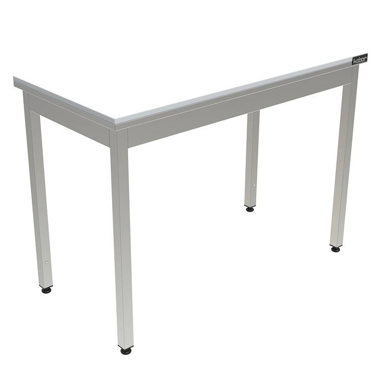 СТОЛ С ПОЛИПРОПИЛЕНОВОЙ СТОЛЕШНИЦЕЙ КОБОР СПП-150/60 БЕЗ ОБВЯЗКИ