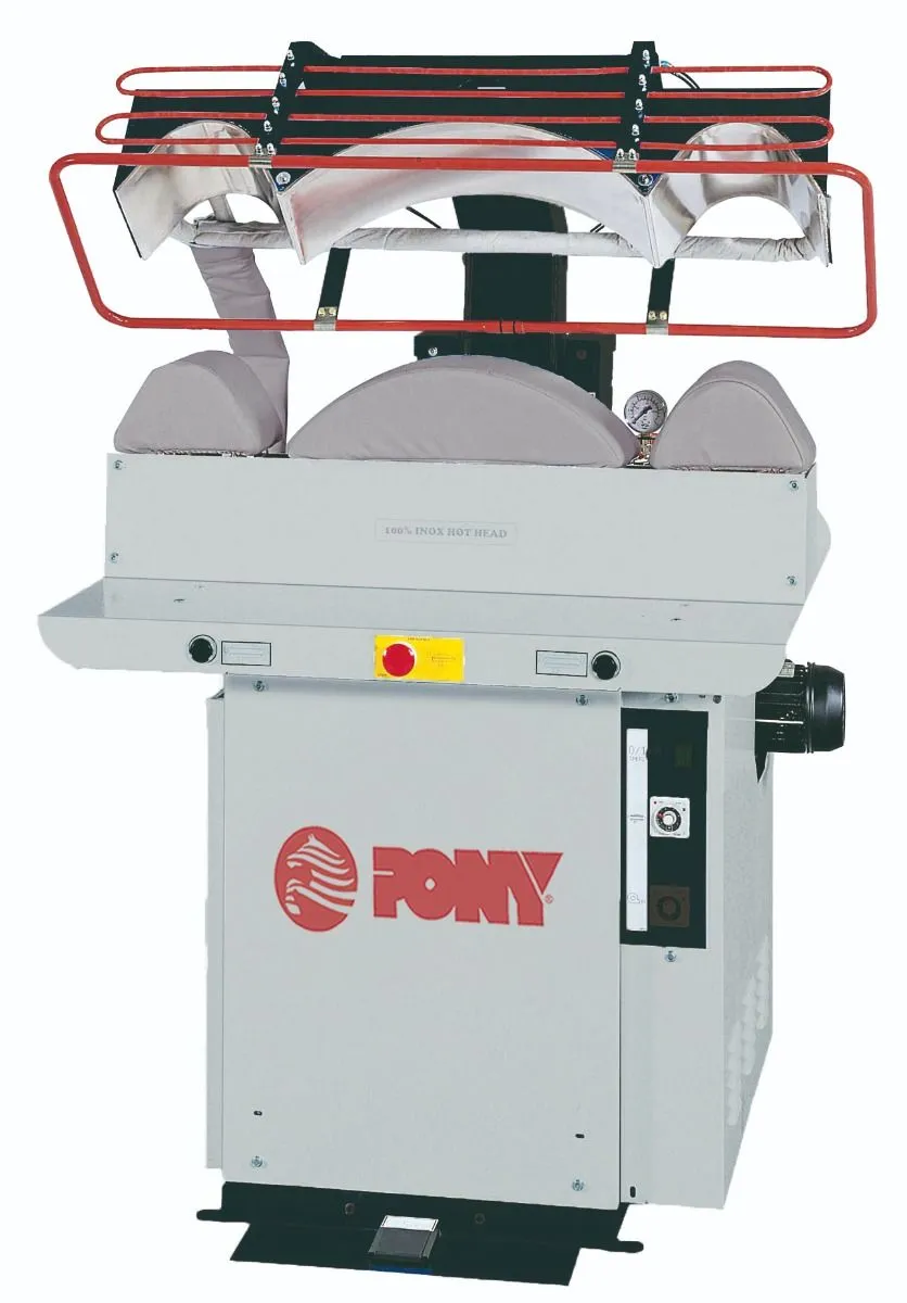 PONY S.p.A. Пресс гладильный серии CCP (воротничково-манжетный, в компл.парогенератор, компрессор)