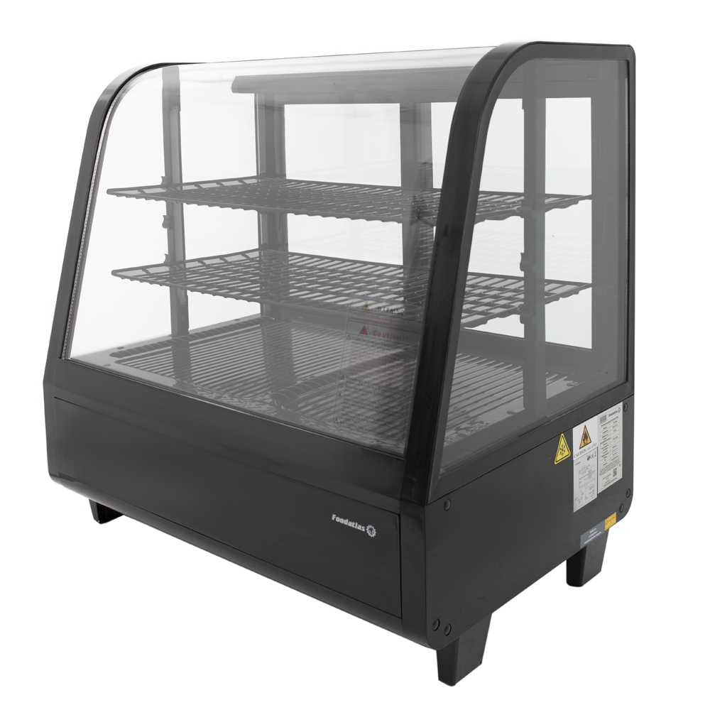 Витрина холодильная настольная Foodatlas RT-100L черный