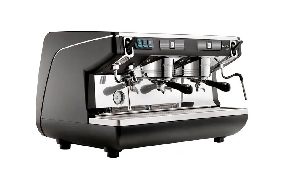 КОФЕМАШИНА APPIA LIFE 2GR S/ ЧЕРНЫЙ+ЭКОНОМАЙЗЕР+ВЫСОКАЯ ГРУППА 1Ф 161889