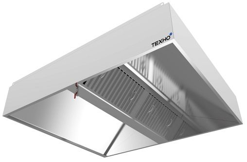 Зонт вытяжной центральный в форме короба МВО-1,2МСВ-1,0ЦК