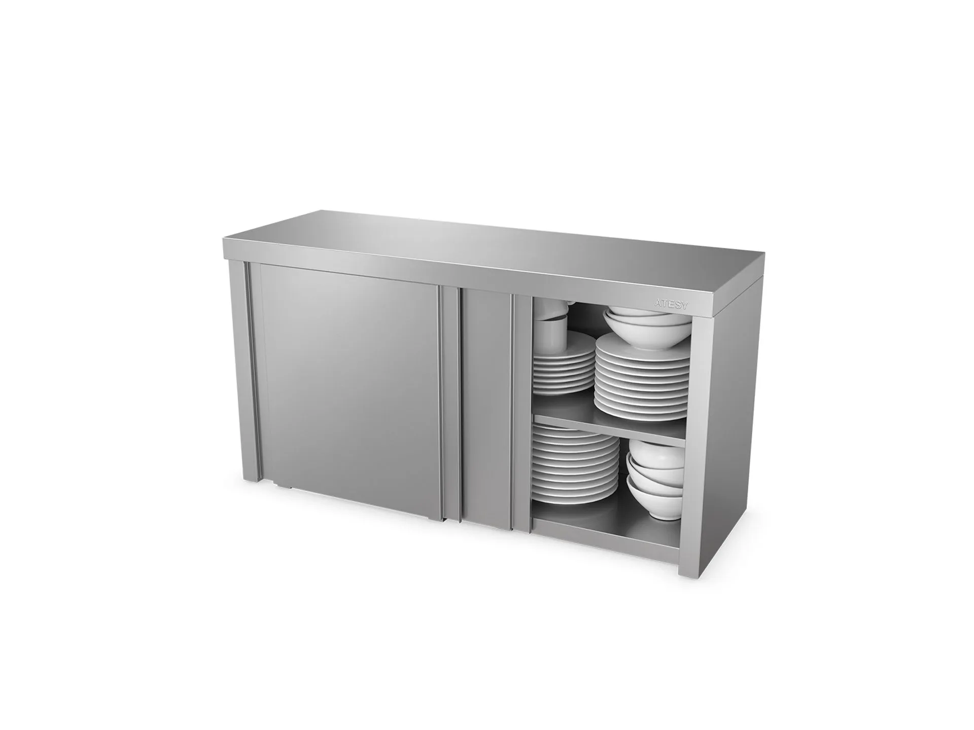 Полка закрытая Atesy ПЗК-С-1500.420.640-02-К (ПЗК-1500)