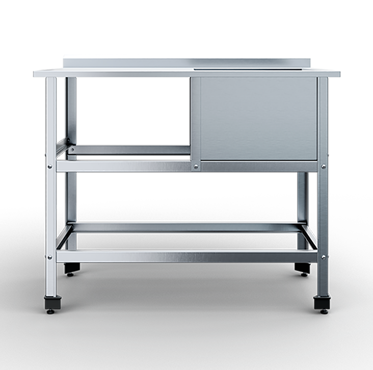 Ванна моечная RADA рабочая поверхность слева ВМСВПЧ-1(Л)-9/7/8,5