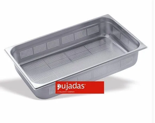 M.Pujadas, S.A. Гастроемкость 111.0F2 (1/1, h 100 мм, с ручками, сэндвич дно)