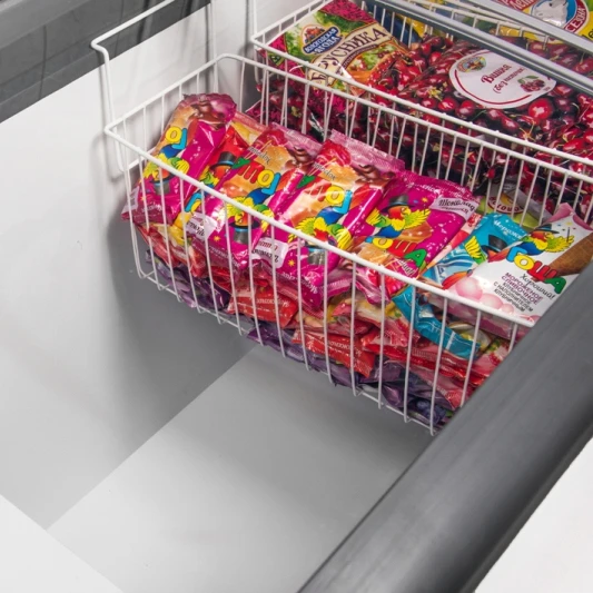 Морозильный ларь Gellar FG 350 C (FG 300C) серый