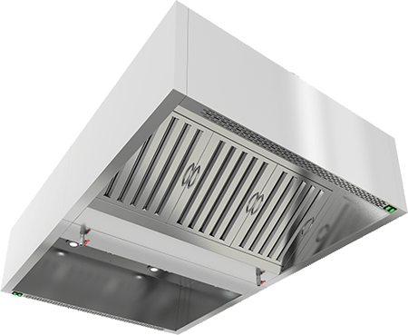 ЗОНТ ВЫТЯЖ.ОСТРОВНОЙ ЗКВОО-14,520 КОРОБЧАТЫЙ