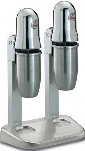 Миксер для коктейлей Sirman Sirio 2 VV 2Х120W Chrome (хром, нержавеющий стакан)