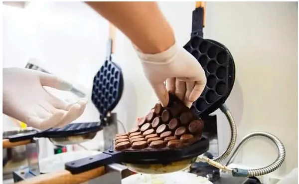 Вафельница для гонконгских вафель (Bubble Waffle) AIRHOT WB-HK1