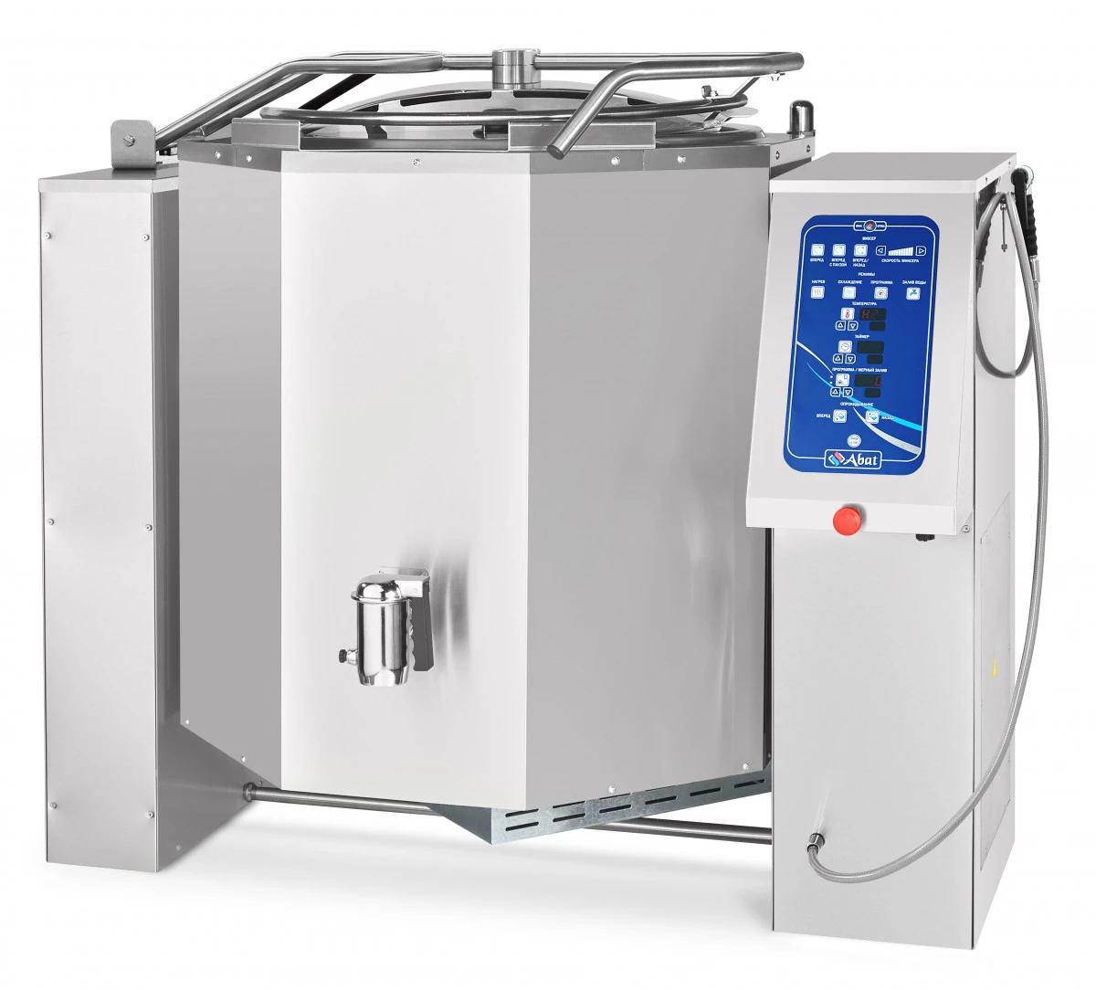 Котел пищеварочный Abat КПЭМ-350-ОМ2 со сливным краном