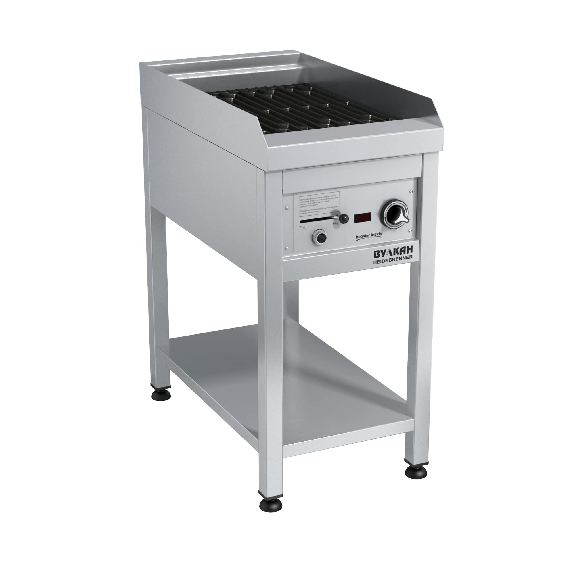 ГРИЛЬ ЭЛЕКТРИЧЕСКИЙ ВОДЯНОЙ ВУЛКАН HEIDEBRENER ETK-BST1 "САКРАМЕНТО" Арт. 6411811