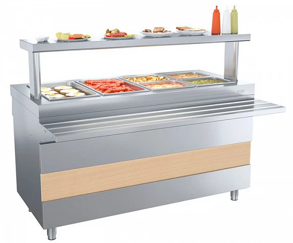 Мармит вторых блюд Atesy Ривьера М2-1500-02-СО без полок