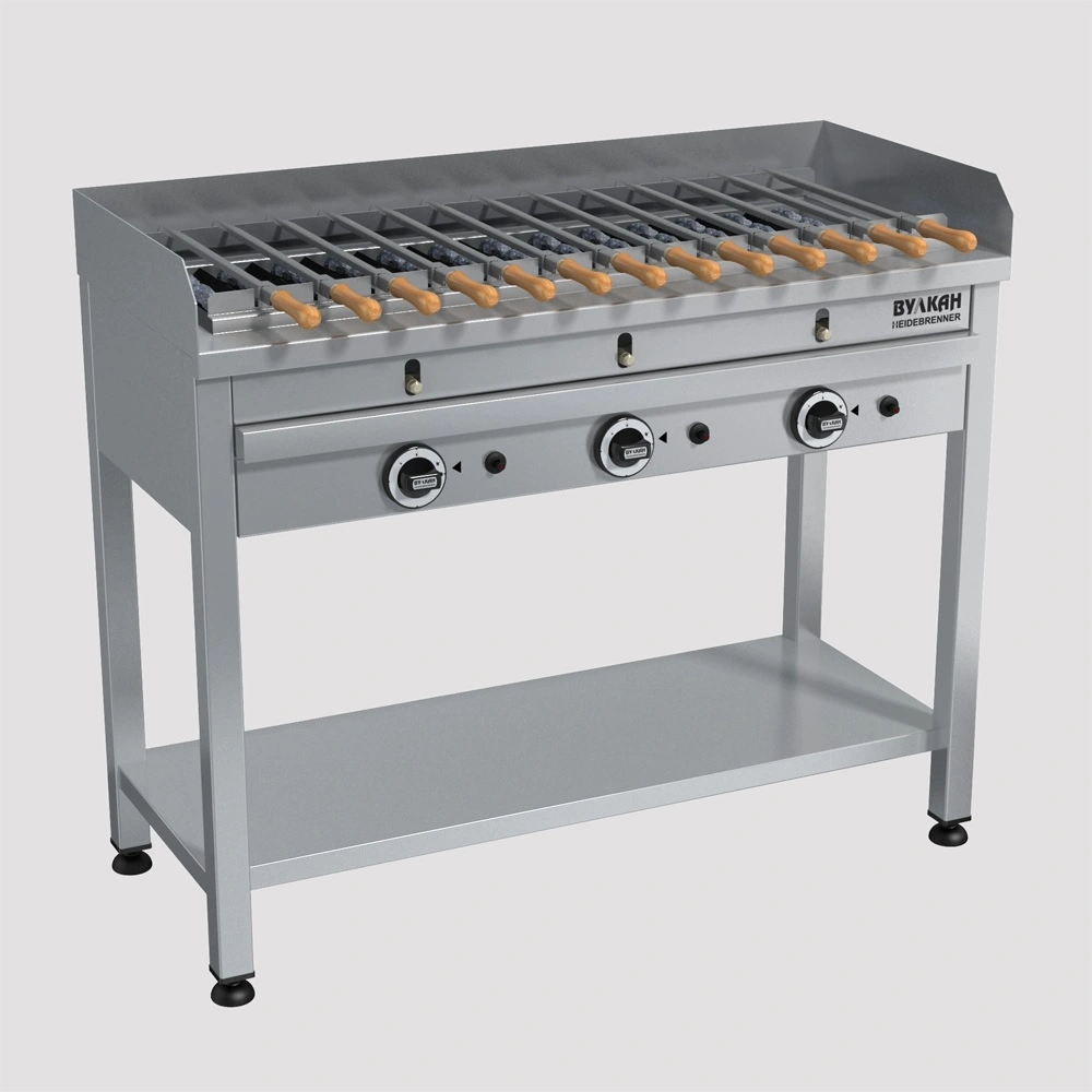 Гриль-шашлычница газовая Вулкан-Heidebrenner, мод. BPD 03 "Кастель" арт. 8010