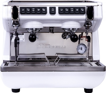 КОФЕМАШИНА APPIA LIFE COMPACT 2GR V/ БЕЛЫЙ+ЭКОНОМАЙЗЕР+ВЫСОКАЯ ГРУППА 1Ф 167630