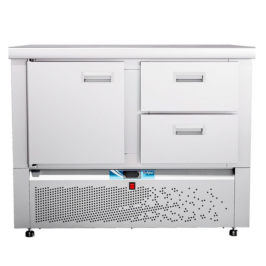 Стол холод. низкотемпер. с нижним расп. агрегата СХН-70Н-01 столешница 202 без борта Abat