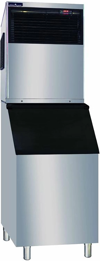 Льдогенератор EKSI серии CUBE, LLC-220+D-350 (бункер), кубиковый лед