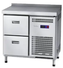 Стол холодильный низкотемпературный СХН-70 с бортом (ящики 1/2)