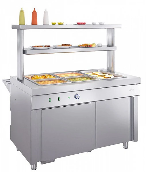 Мармит вторых блюд Atesy Ривьера М2-1200-02-СО без полок