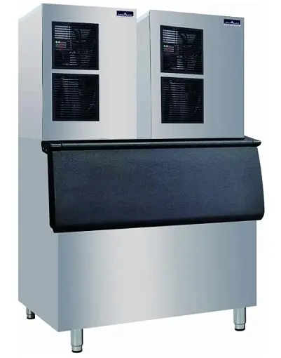 Льдогенератор EKSI серии Flake, модель LLF-1000, бункер