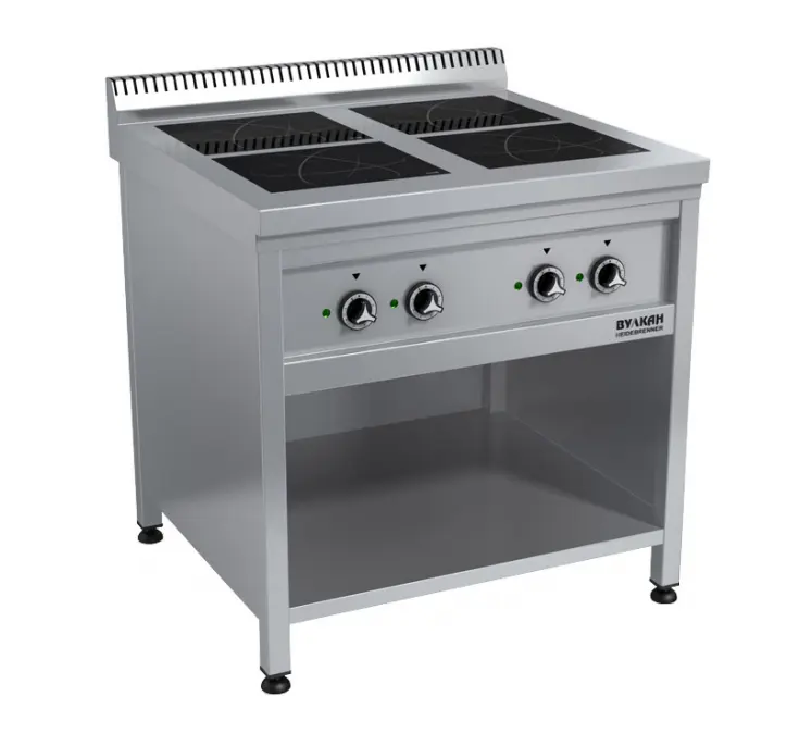 Плита индукционная Вулкан-Heidebrenner, тип ЕТК4 4х3,5 кВт, арт. 7447