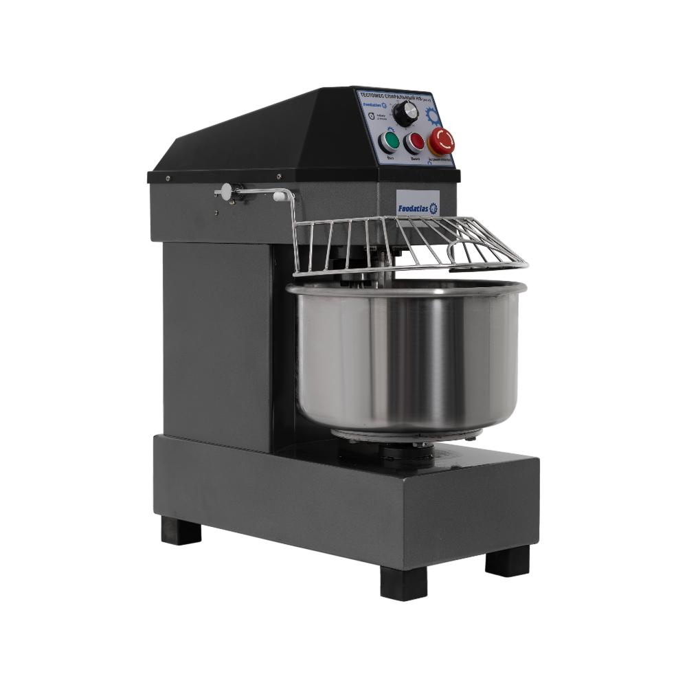Тестомес спиральный HS-10 Foodatlas Eco (графитовый)