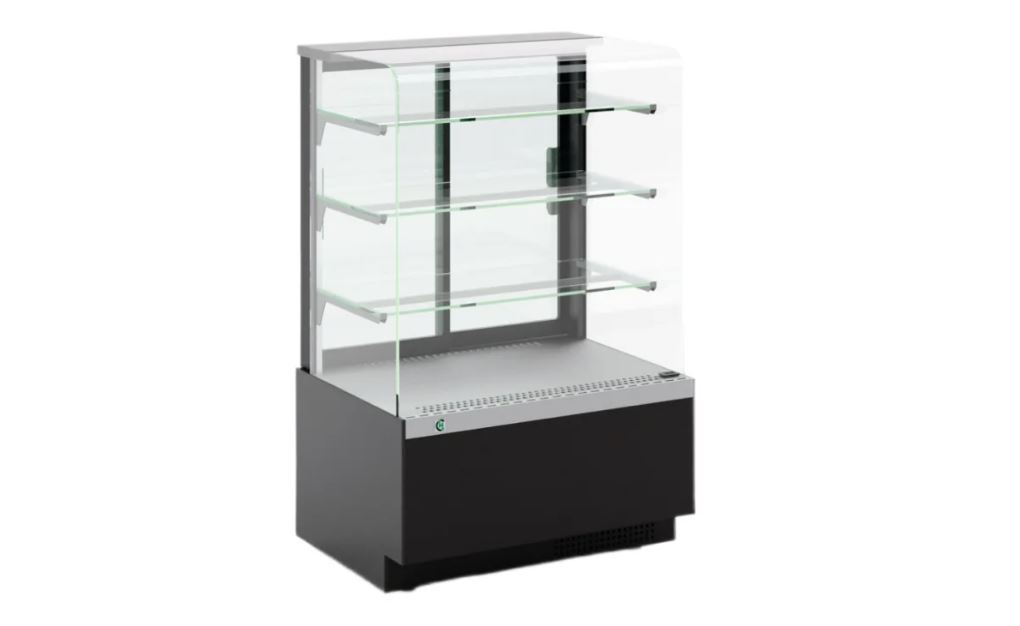 Витрина кондитерская CANARY RS 900 c гнутым стеклом