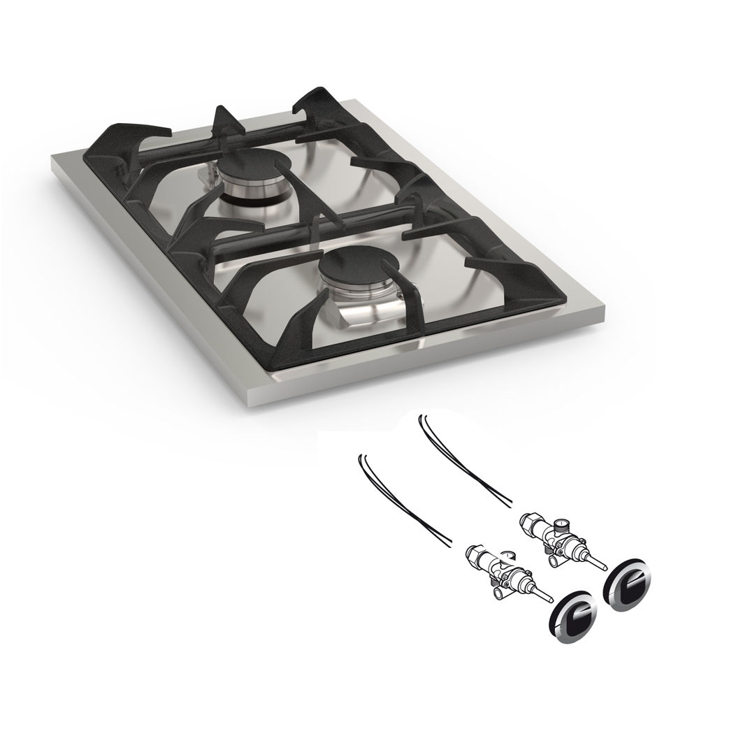 ПЛИТА ГАЗОВАЯ 2 КОНФОРОЧН. ВСТРАИВАЕМАЯ 600 СЕРИИ APACH CHEF LINE SLDIG6RG4