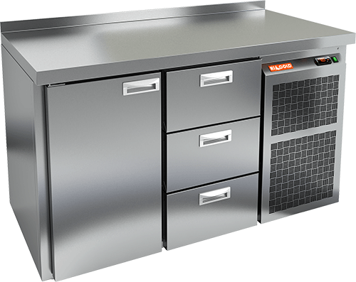 СТОЛ С МОРОЗИЛЬНЫМ ШКАФОМ HICOLD BN 13 BR2 BT (R290)