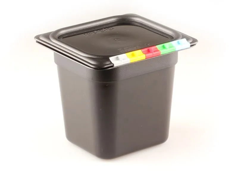 Гастроемкость 1/6 422102113 (176х162мм, h 150мм, черн)