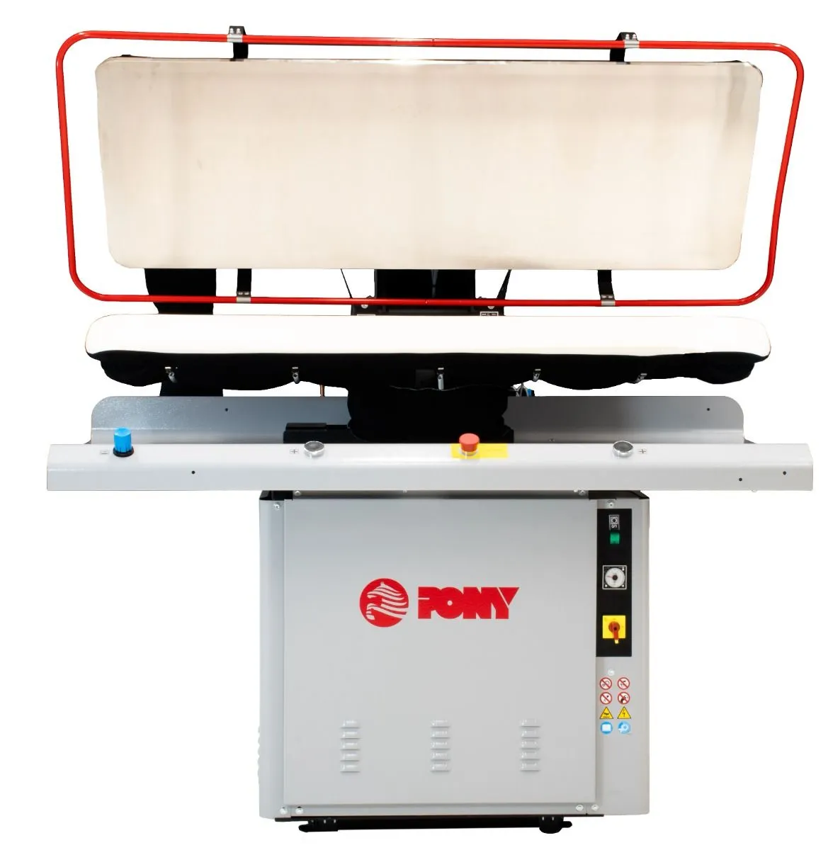 Пресс гладильный Pony серии LAV-R1/V прямоуг. + пар-тор 20л 12 кВт, вакуум, комп-сор, таймер, утюг