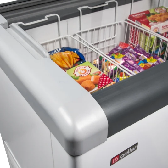 Морозильный ларь Gellar FG 350 C (FG 300C) серый