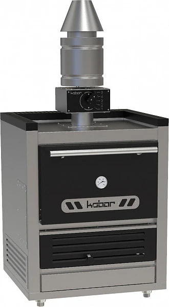 Печь на твердом топливе (хоспер) Кобор FIRE-25-M