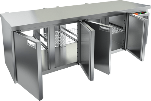 СТОЛ С ОХЛАЖД.ШКАФОМ HICOLD GNT 1111/HT