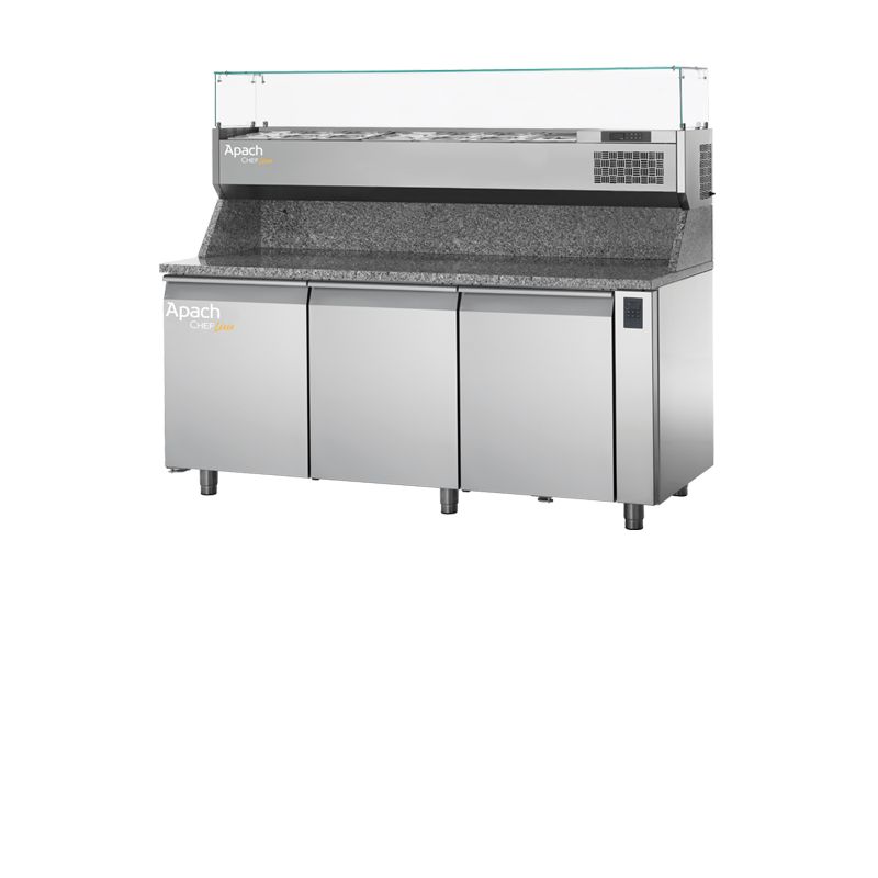СТОЛ ХОЛОДИЛЬНЫЙ ДЛЯ ПИЦЦЫ APACH CHEF LINE LTPZ111TURD38