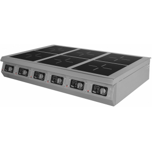 Плита 6-ти конфорочная индукционная Ф6ИП/800 (настольная) (60014)