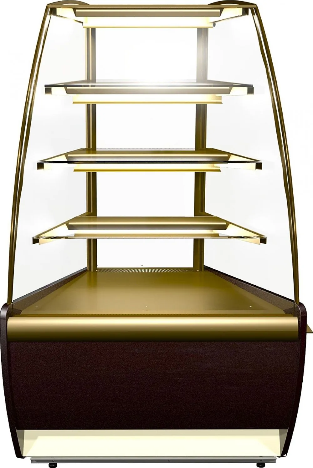 Витрина кондитерская угловая Полюс K70 VM-3 (ВХСв - У1д Carboma)