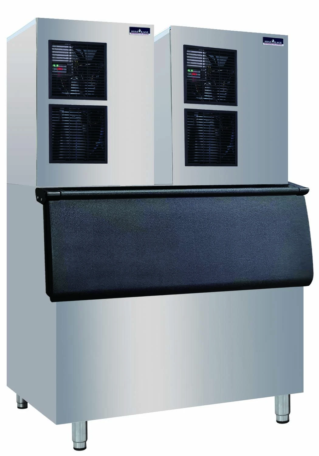 Льдогенератор EKSI серии Flake, модель LLF-1000, бункер