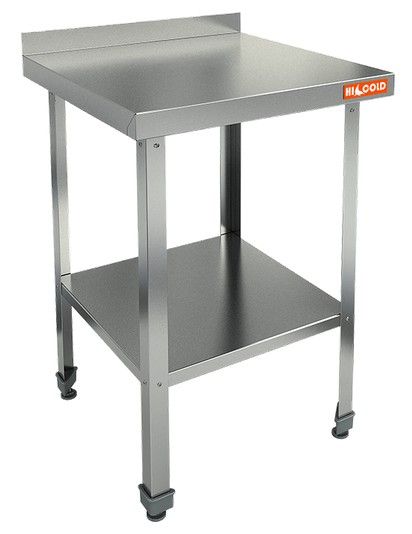НСО-6/6БП ЭН стол произ.пристен. с полкой, HICOLD RUS