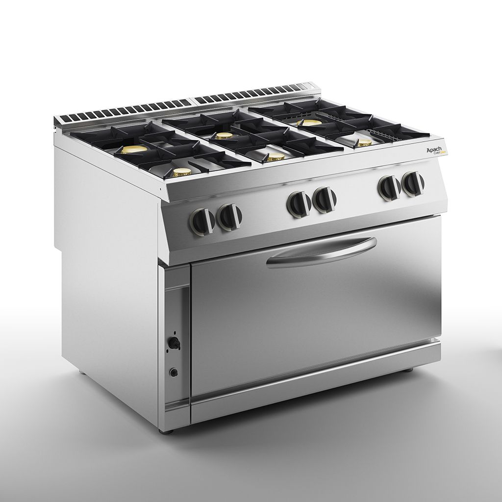 ПЛИТА ГАЗОВАЯ 6 КОНФОРОЧН. 900 СЕРИИ APACH CHEF LINE SLRRG129FG