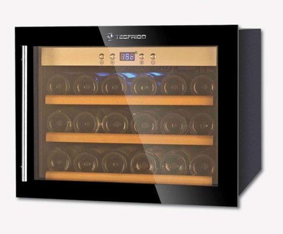 ШКАФ ВИННЫЙ СТАТ.МЕТАЛ. SOMMELIER 18 ЧЕРНЫЙ