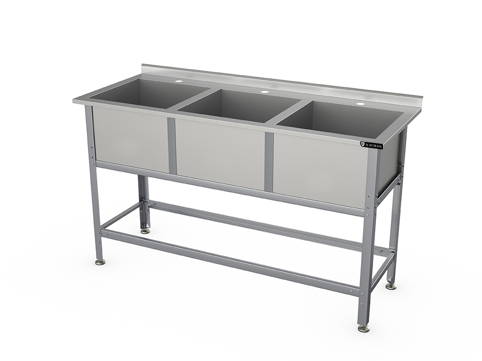 ВАННА МОЕЧНАЯ СВАРНАЯ KAYMAN ВМ-613/56-А