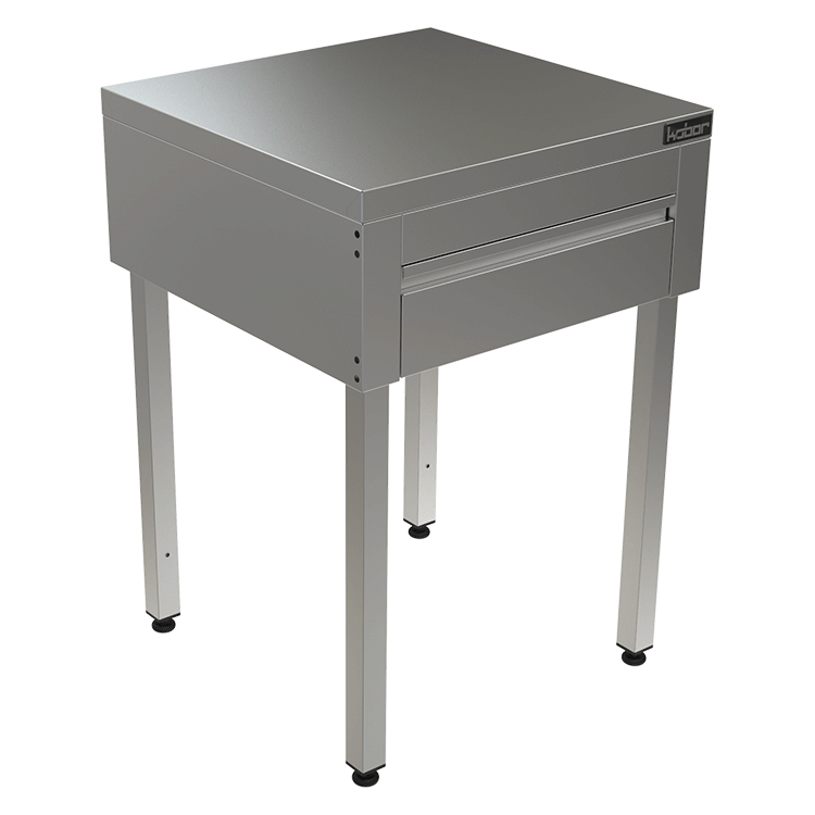 СТОЛ С ВЫДВИЖНЫМИ ЯЩИКАМИ КОБОР СПЯ-60/60 БЕЗ БОРТА