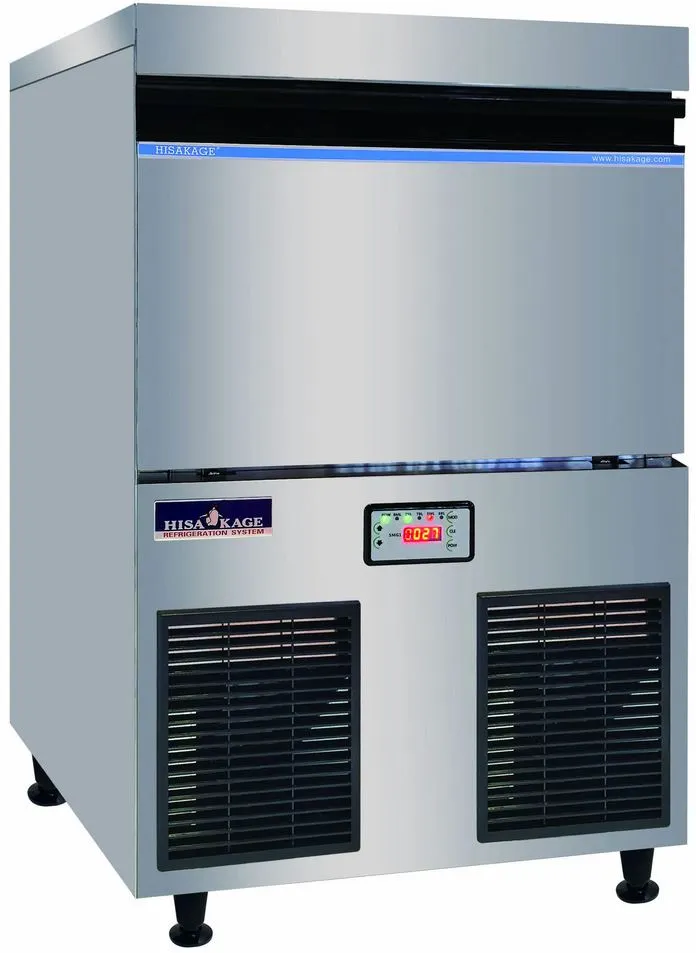 Льдогенератор EKSI серии SC-200, кубиковый лёд