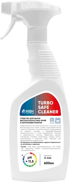 Cредство моющее TURBO SAFE CLEANER, 0,6л