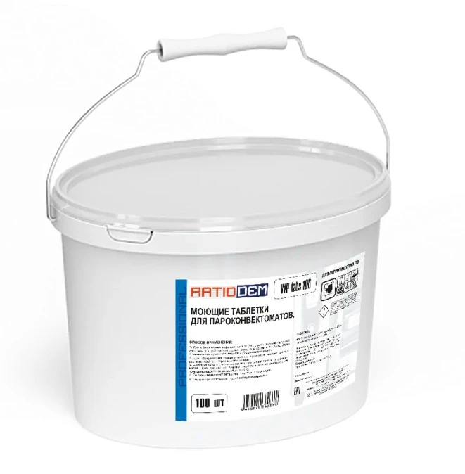 Моющие таблетки для пароконвектоматов RATIODEM Alkadem WP tabs 100