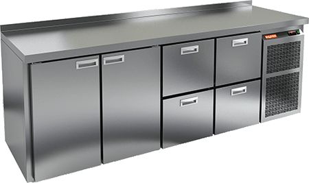 СТОЛ С ОХЛАЖД.ШКАФОМ HICOLD GN 1122 BR2 TN