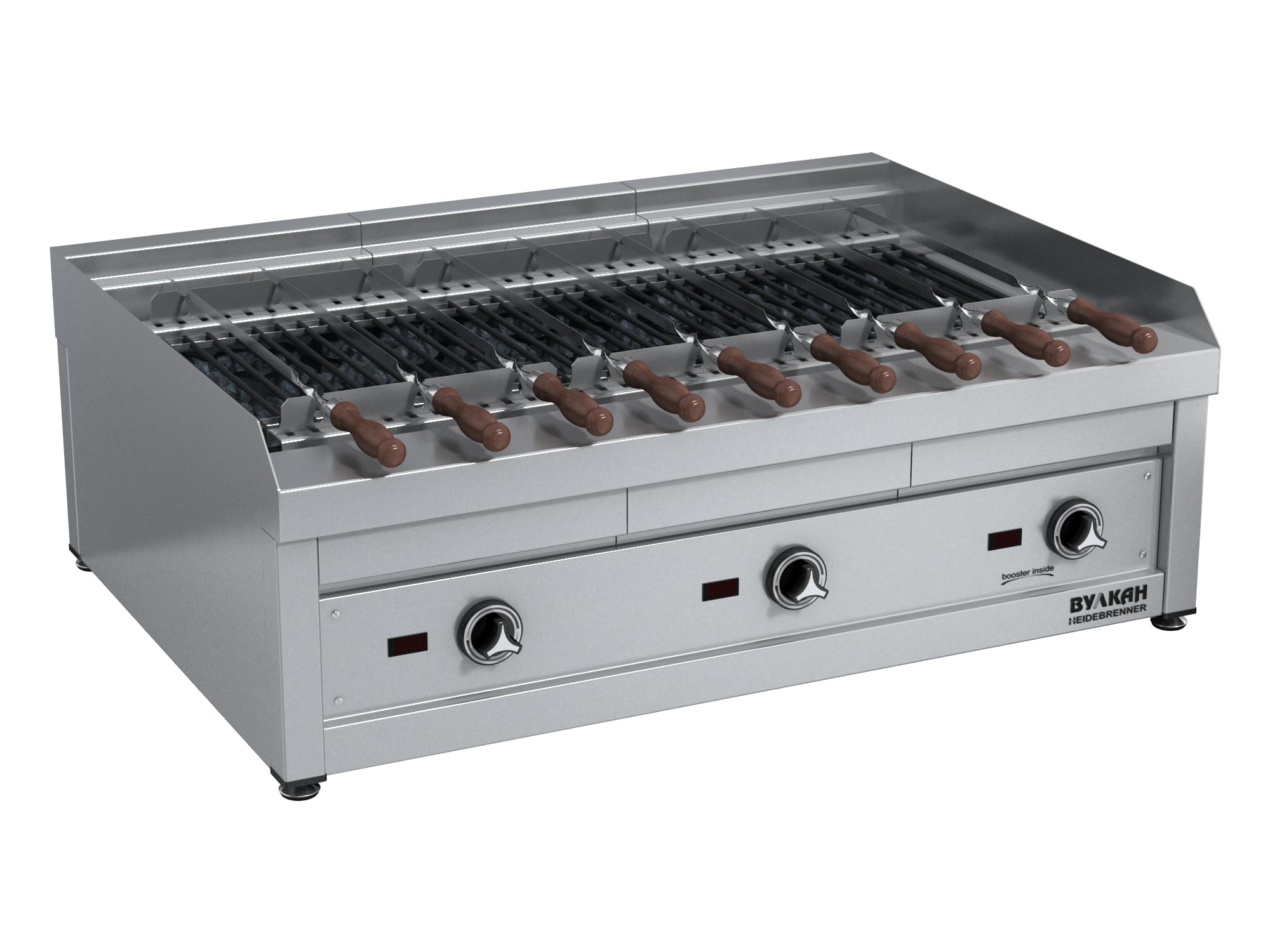 ШАШЛЫЧНИЦА ЭЛЕКТРИЧЕСКАЯ "ВУЛКАН-HEIDEBRENNER" ETK-BST3 "СЛАМЕТ" 6412131